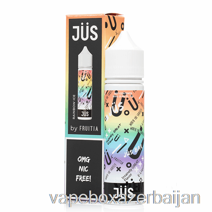 Vape Smoke Rainbow Ice - JUS E-Liquid - 60mL 0mg